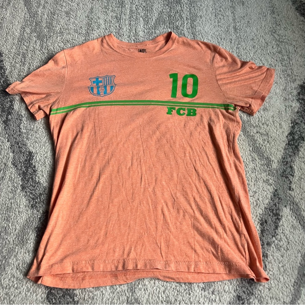 FCB Barcelona Messi Tshirt Men’s Size Medium